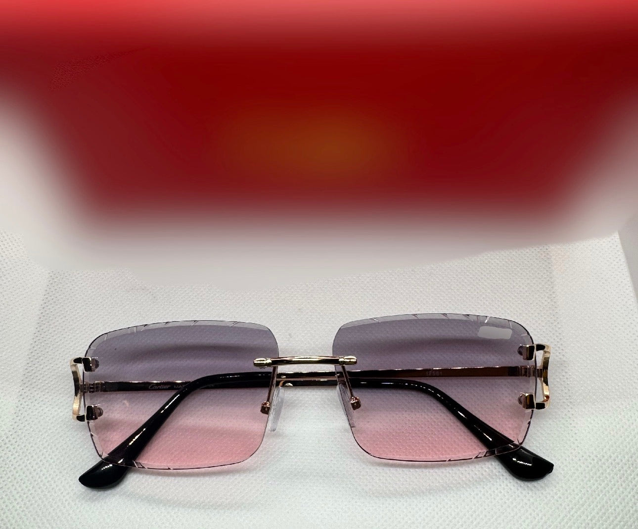 DESIGNER SUNGLASSES - CARTI PURPLE GRADIENT