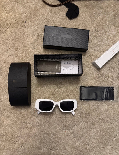 DESIGNER SUNGLASSES - PRAH DA SYMBOLE WHITE